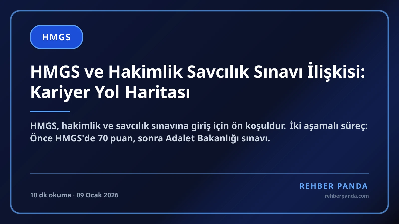 HMGS ve Hakimlik Savcılık Sınavı İlişkisi: Kariyer Yol Haritası