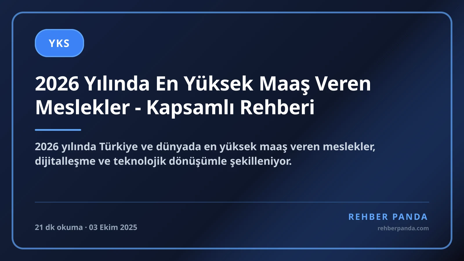 2026 Yılında En Yüksek Maaş Veren Meslekler - Kapsamlı Rehberi