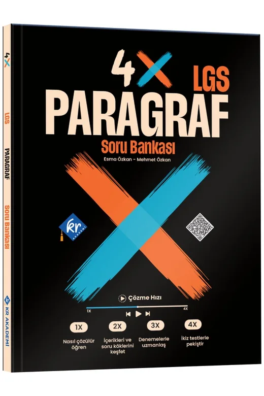 KR Akademi LGS 4X Paragraf Soru Bankası